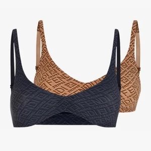 Fendi x Skims - Skimpy Scoop Pack - 2-pack bralettes 🖤🤎